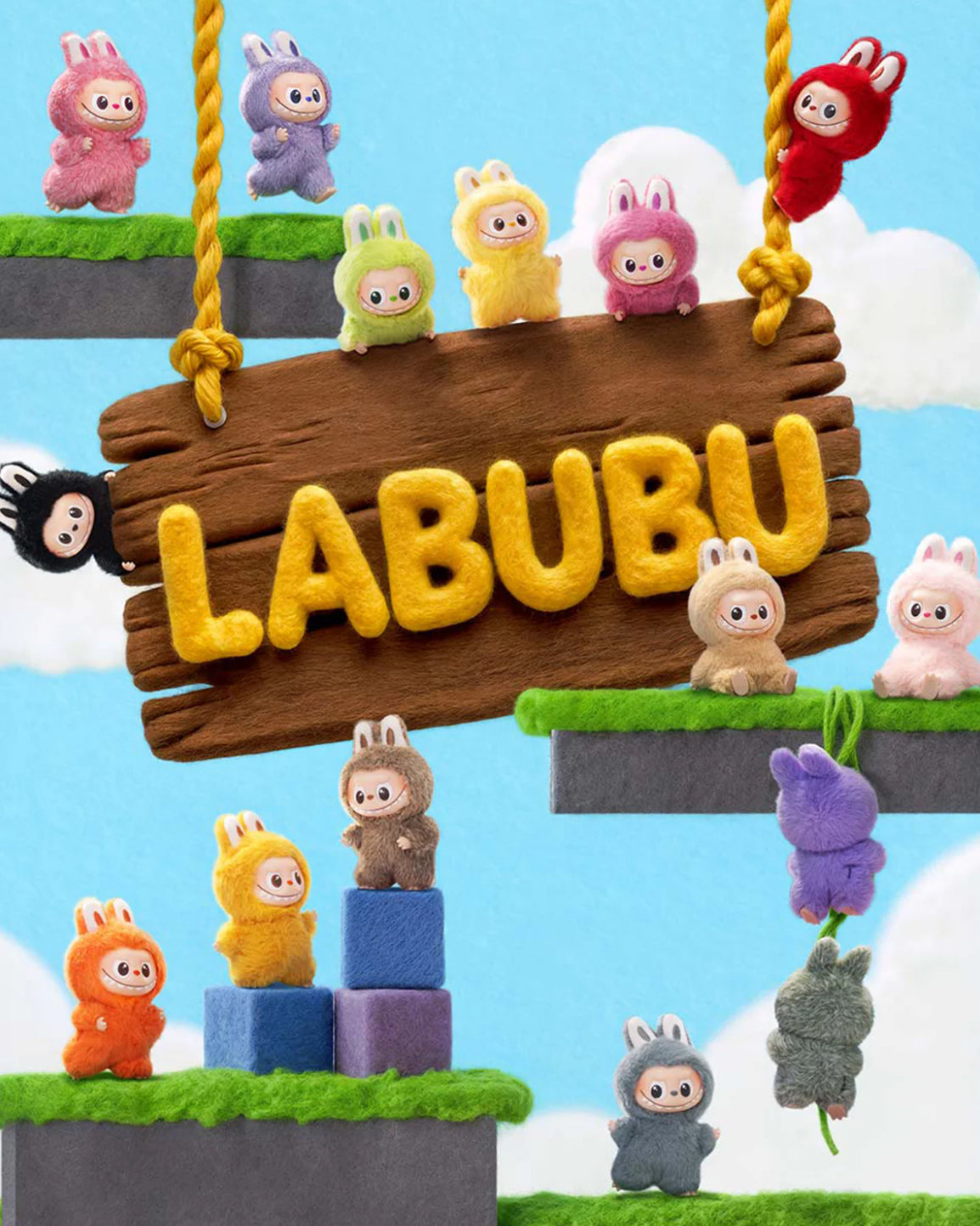labubu the monsters pin for love 14-pack (n-z)