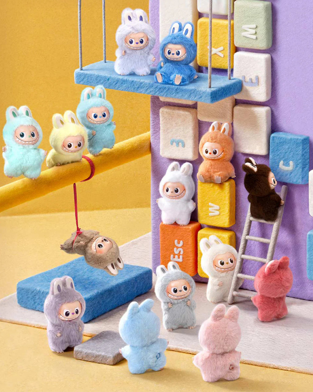 labubu the monsters pin for love 14-pack (a-m)