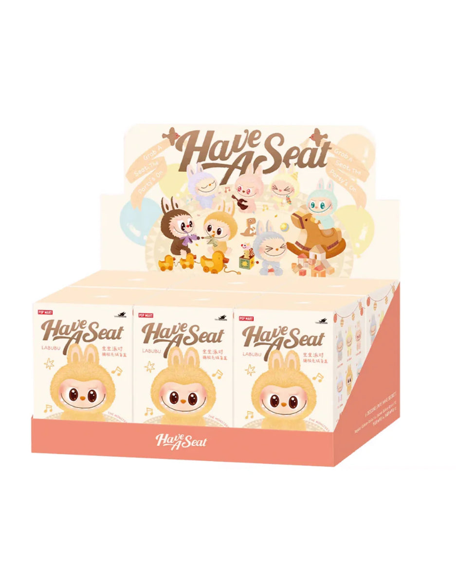 pop mart labubu the monsters have a seat vinyl plush sealed case (6 blind box)